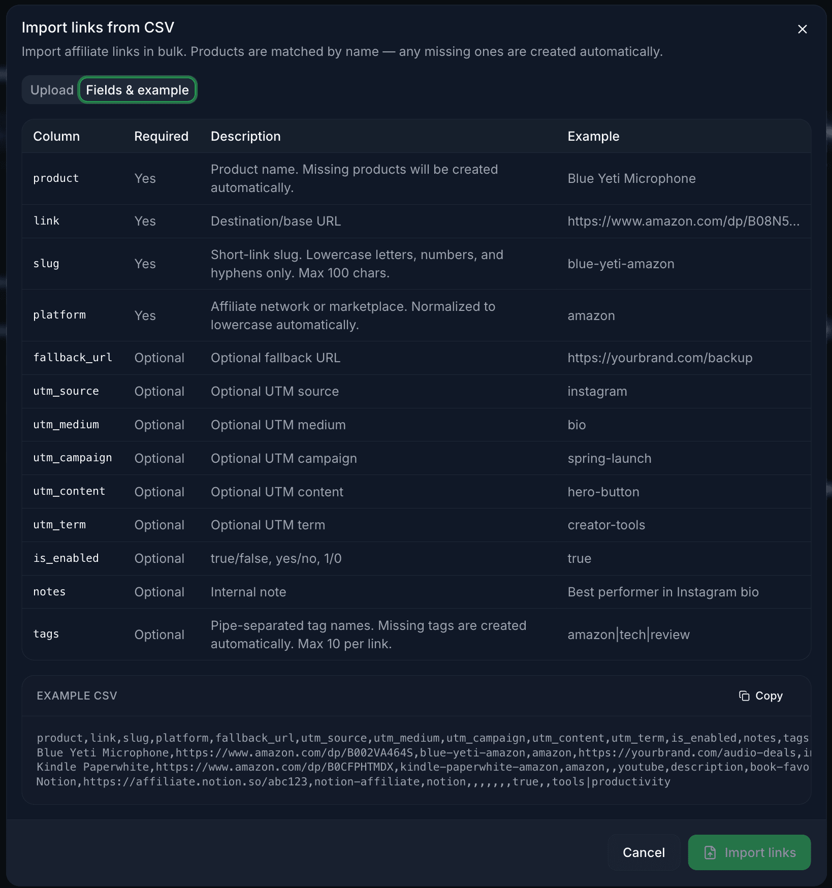 import-link-step2-fields-example.png